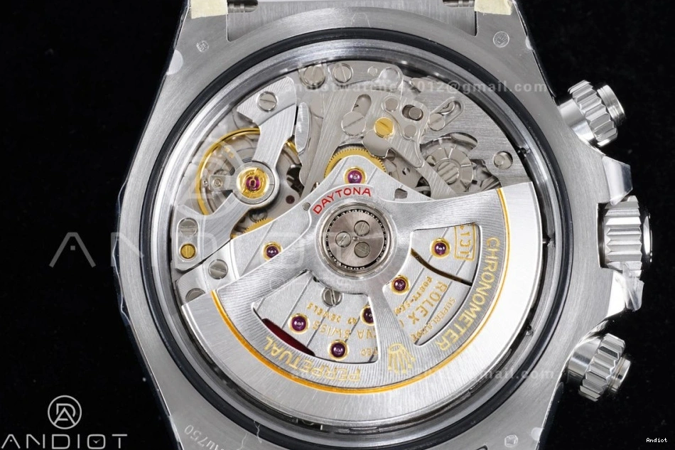 VSF VS4131 Dial Best Black 126519 Gray Edition Oysterflex V2 1:1 Strap Daytona (Weighted) on 0210